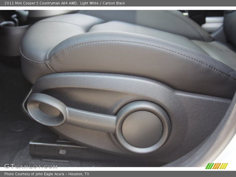 Light White / Carbon Black 2011 Mini Cooper S Countryman All4 AWD