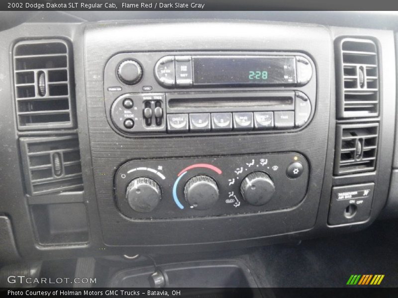 Controls of 2002 Dakota SLT Regular Cab