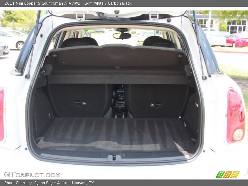Light White / Carbon Black 2011 Mini Cooper S Countryman All4 AWD