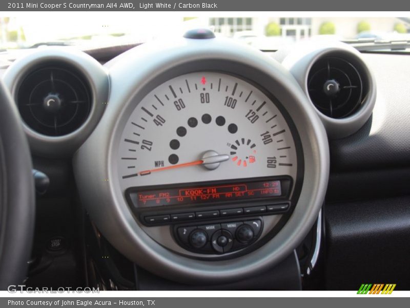 Light White / Carbon Black 2011 Mini Cooper S Countryman All4 AWD