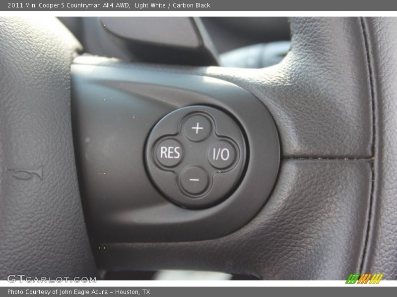 Light White / Carbon Black 2011 Mini Cooper S Countryman All4 AWD