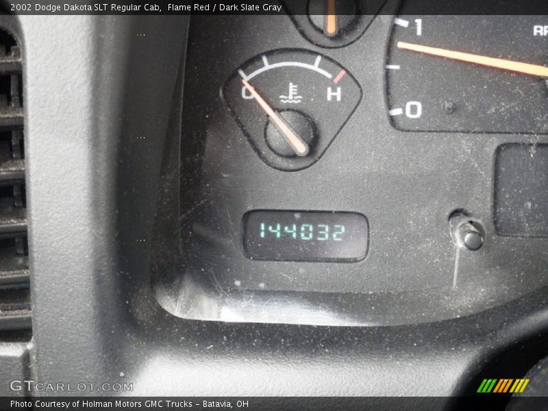 Flame Red / Dark Slate Gray 2002 Dodge Dakota SLT Regular Cab