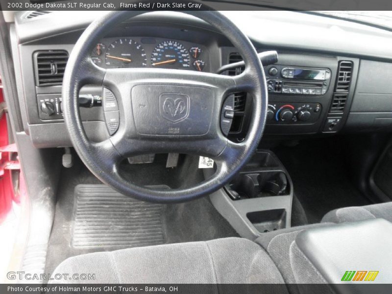 Dashboard of 2002 Dakota SLT Regular Cab