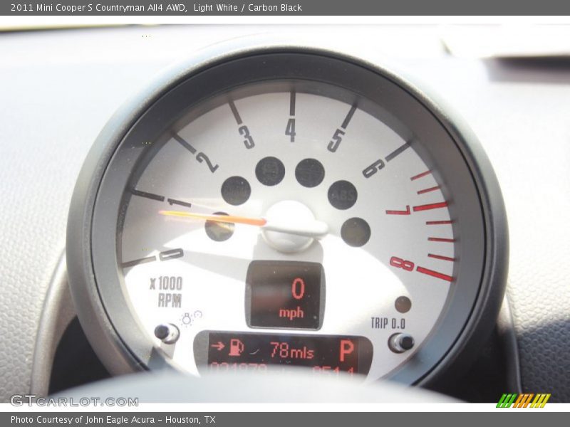 Light White / Carbon Black 2011 Mini Cooper S Countryman All4 AWD