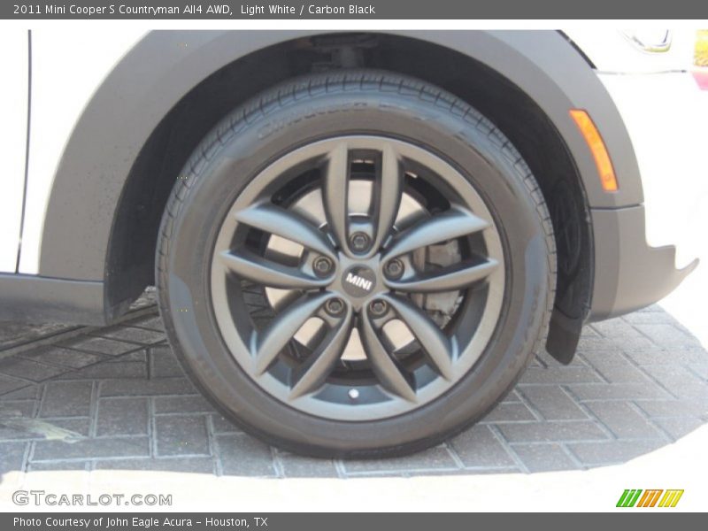 Light White / Carbon Black 2011 Mini Cooper S Countryman All4 AWD