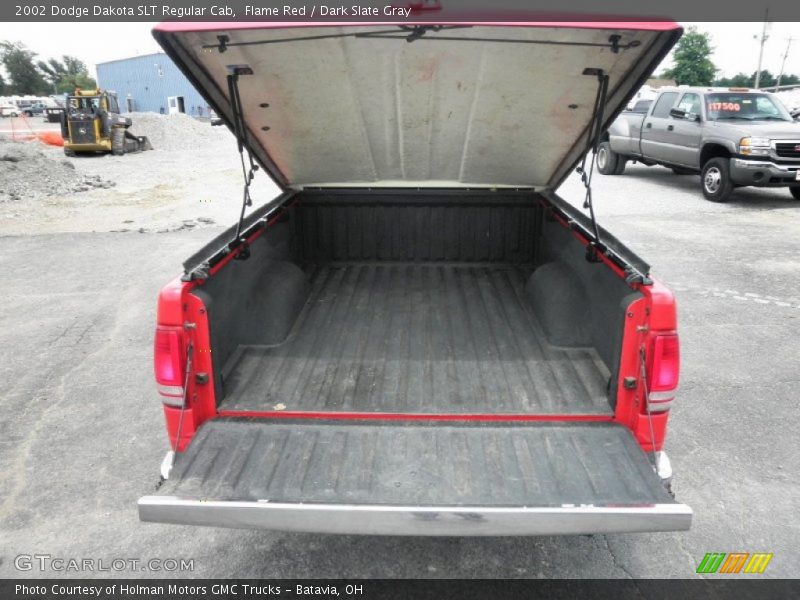 Flame Red / Dark Slate Gray 2002 Dodge Dakota SLT Regular Cab