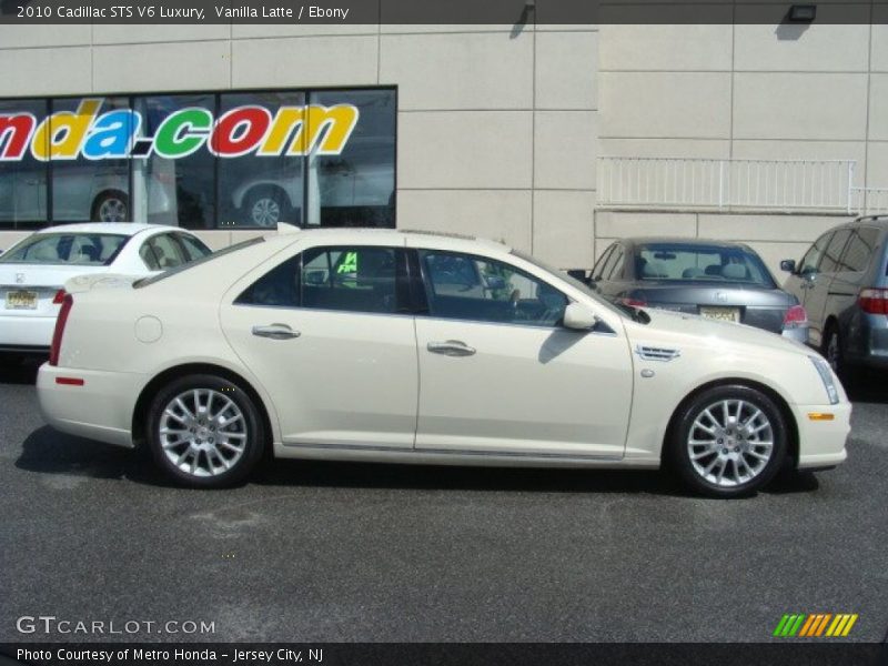 Vanilla Latte / Ebony 2010 Cadillac STS V6 Luxury