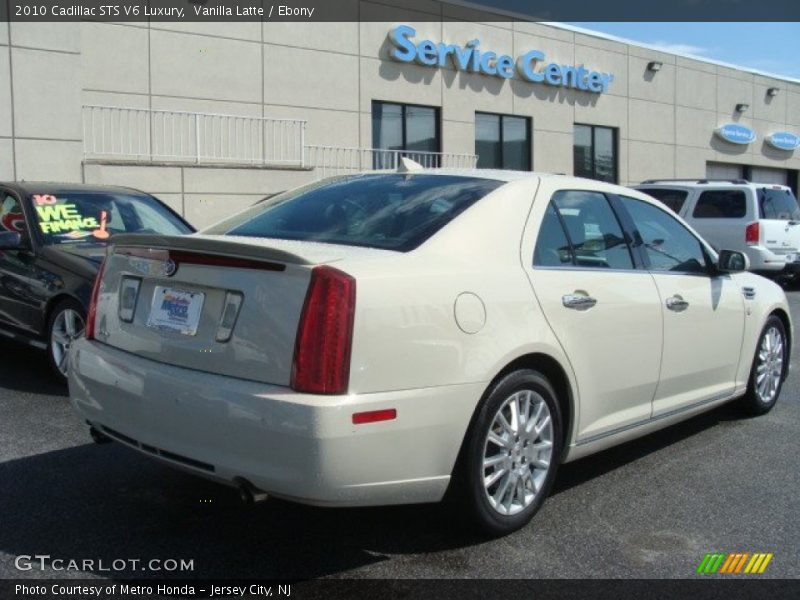 Vanilla Latte / Ebony 2010 Cadillac STS V6 Luxury