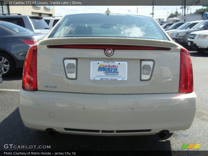 Vanilla Latte / Ebony 2010 Cadillac STS V6 Luxury