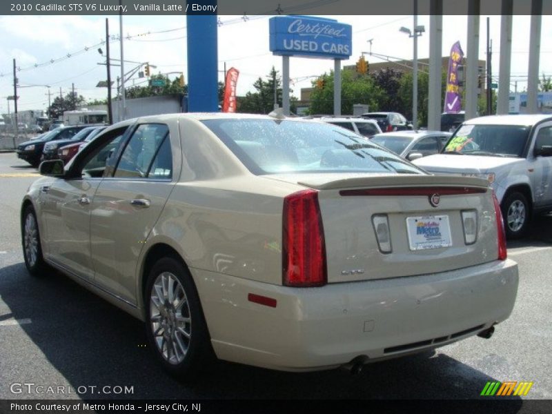 Vanilla Latte / Ebony 2010 Cadillac STS V6 Luxury