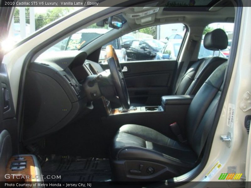 Vanilla Latte / Ebony 2010 Cadillac STS V6 Luxury