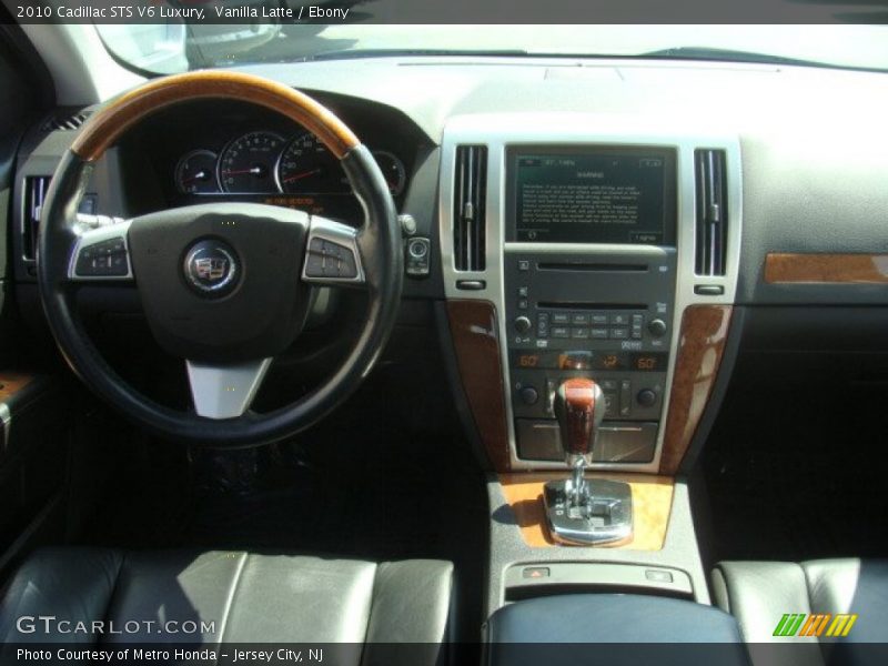 Vanilla Latte / Ebony 2010 Cadillac STS V6 Luxury