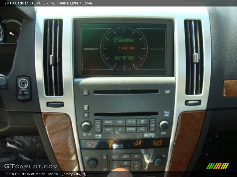 Vanilla Latte / Ebony 2010 Cadillac STS V6 Luxury