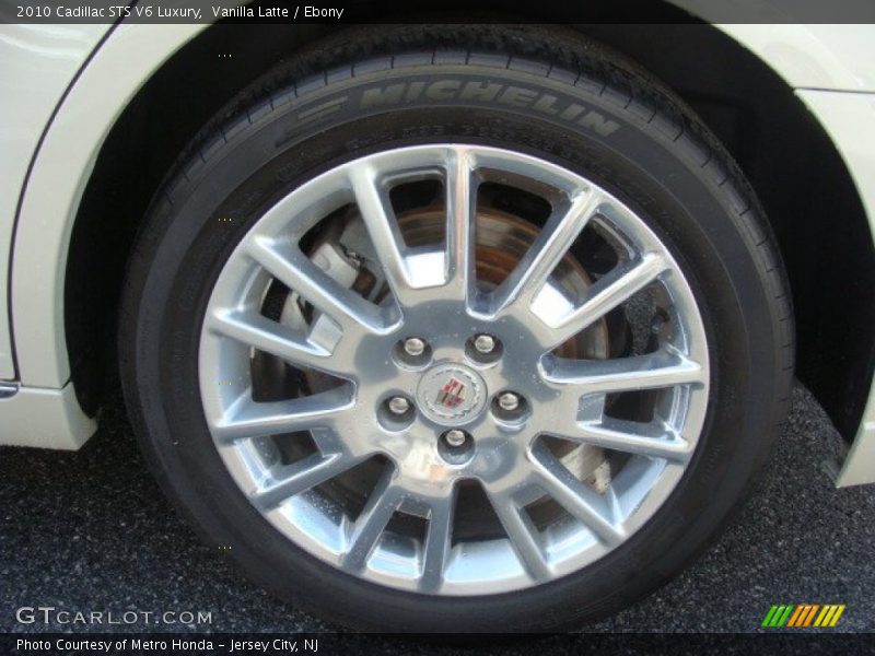 Vanilla Latte / Ebony 2010 Cadillac STS V6 Luxury