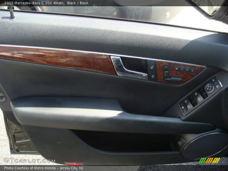 Black / Black 2009 Mercedes-Benz C 300 4Matic