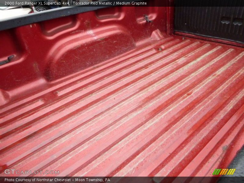 Toreador Red Metallic / Medium Graphite 2000 Ford Ranger XL SuperCab 4x4