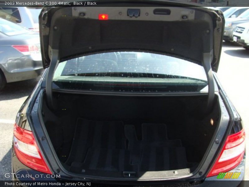 Black / Black 2009 Mercedes-Benz C 300 4Matic