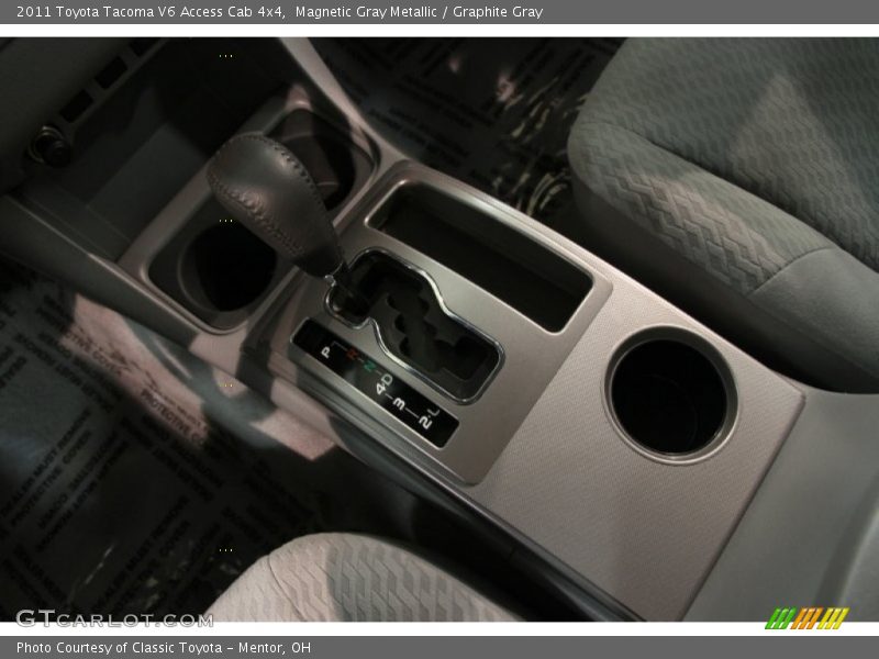 Magnetic Gray Metallic / Graphite Gray 2011 Toyota Tacoma V6 Access Cab 4x4