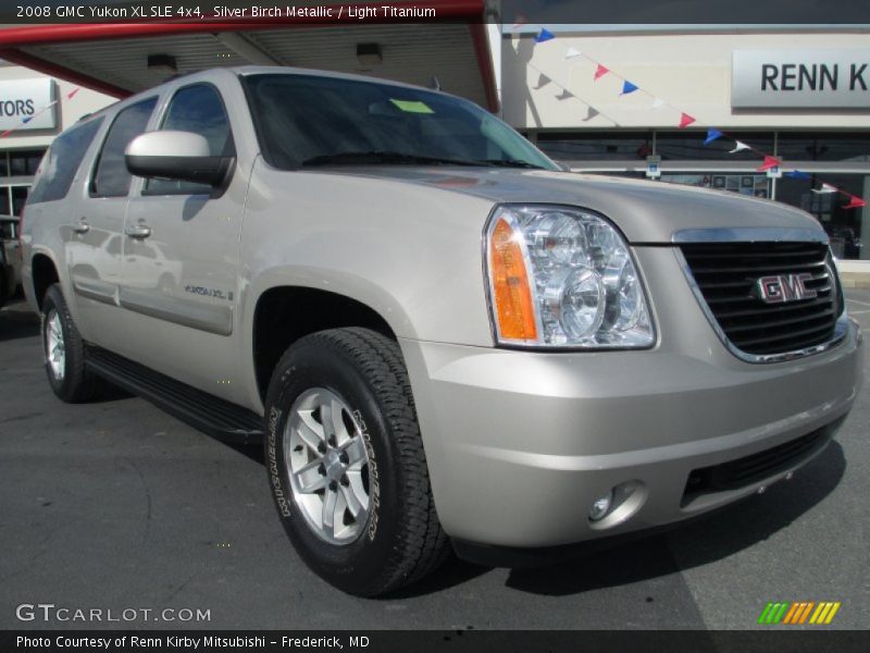 Silver Birch Metallic / Light Titanium 2008 GMC Yukon XL SLE 4x4