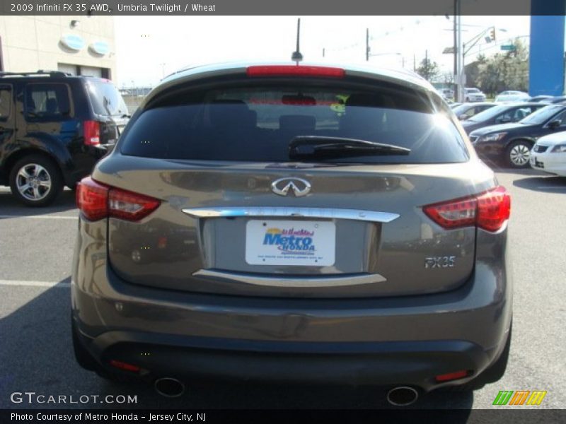 Umbria Twilight / Wheat 2009 Infiniti FX 35 AWD