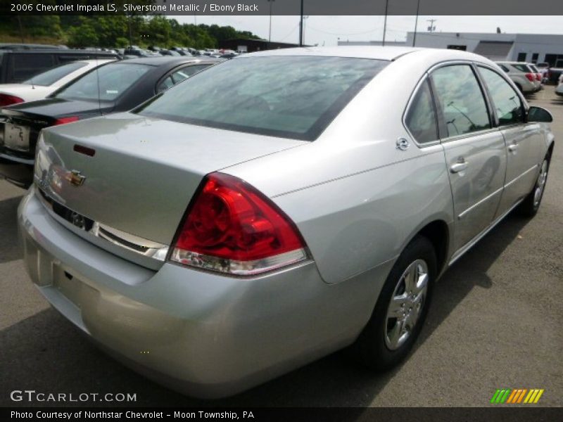 Silverstone Metallic / Ebony Black 2006 Chevrolet Impala LS
