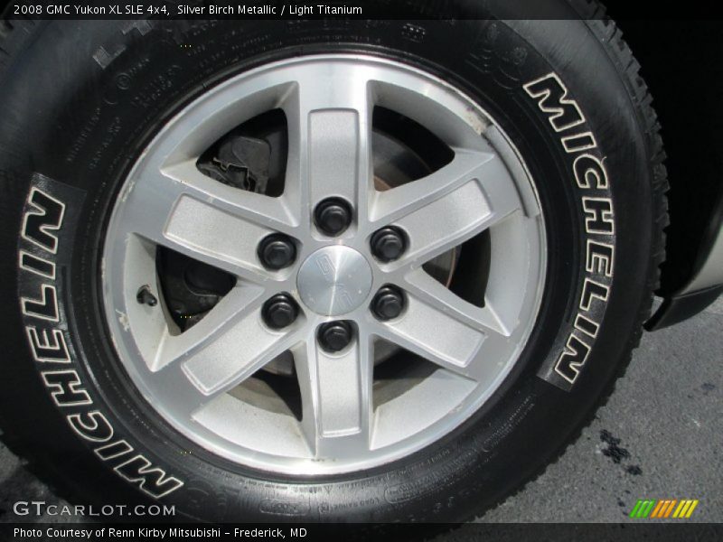 Silver Birch Metallic / Light Titanium 2008 GMC Yukon XL SLE 4x4