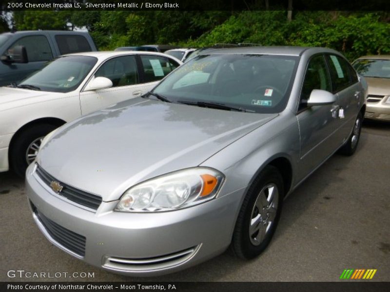 Silverstone Metallic / Ebony Black 2006 Chevrolet Impala LS