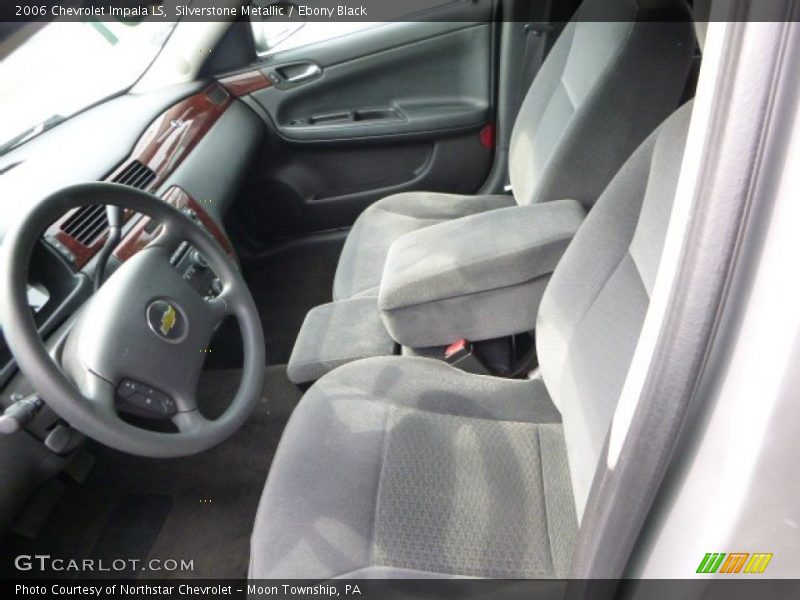 Front Seat of 2006 Impala LS