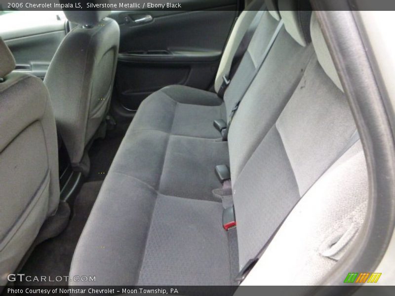 Rear Seat of 2006 Impala LS