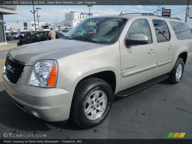 Silver Birch Metallic / Light Titanium 2008 GMC Yukon XL SLE 4x4