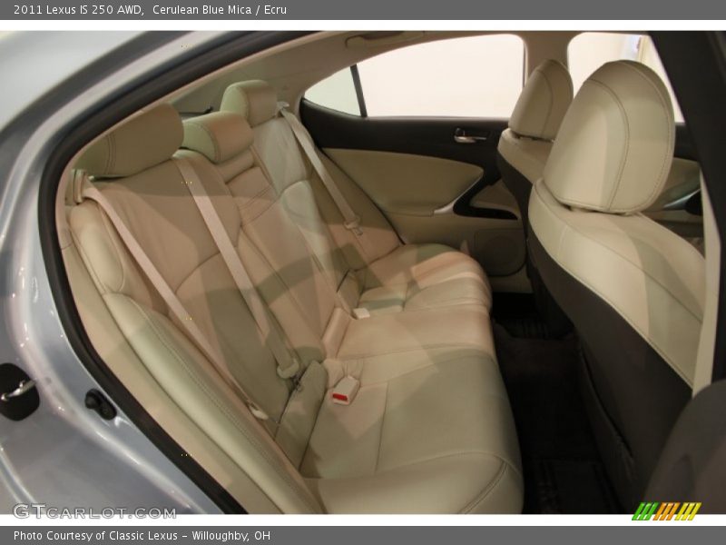 Cerulean Blue Mica / Ecru 2011 Lexus IS 250 AWD