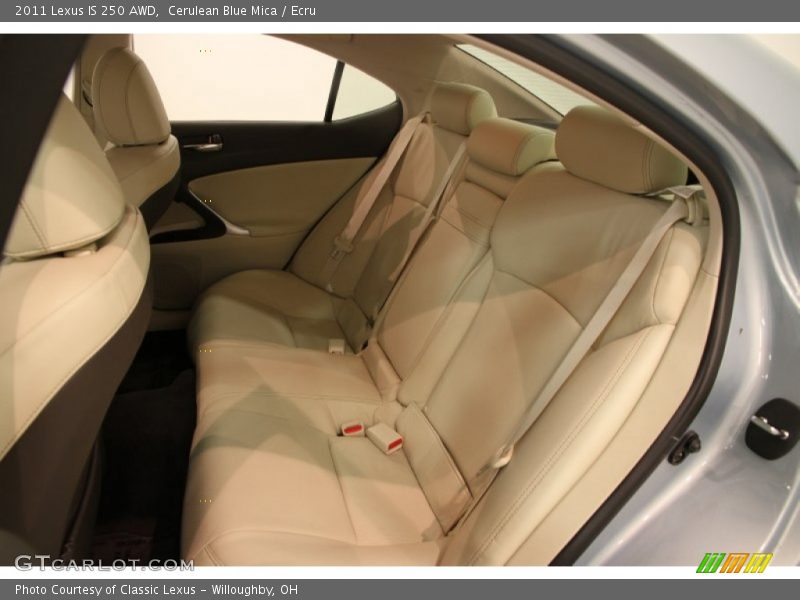Cerulean Blue Mica / Ecru 2011 Lexus IS 250 AWD