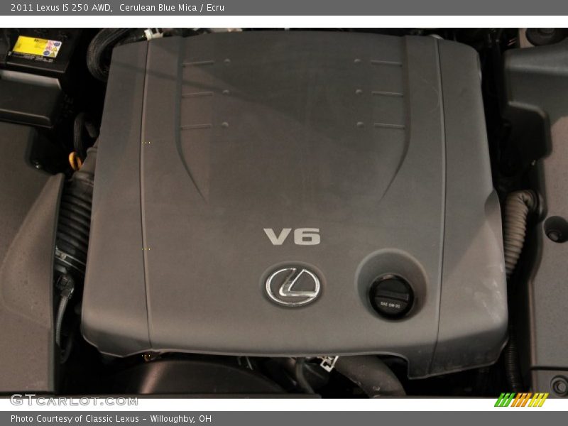 Cerulean Blue Mica / Ecru 2011 Lexus IS 250 AWD