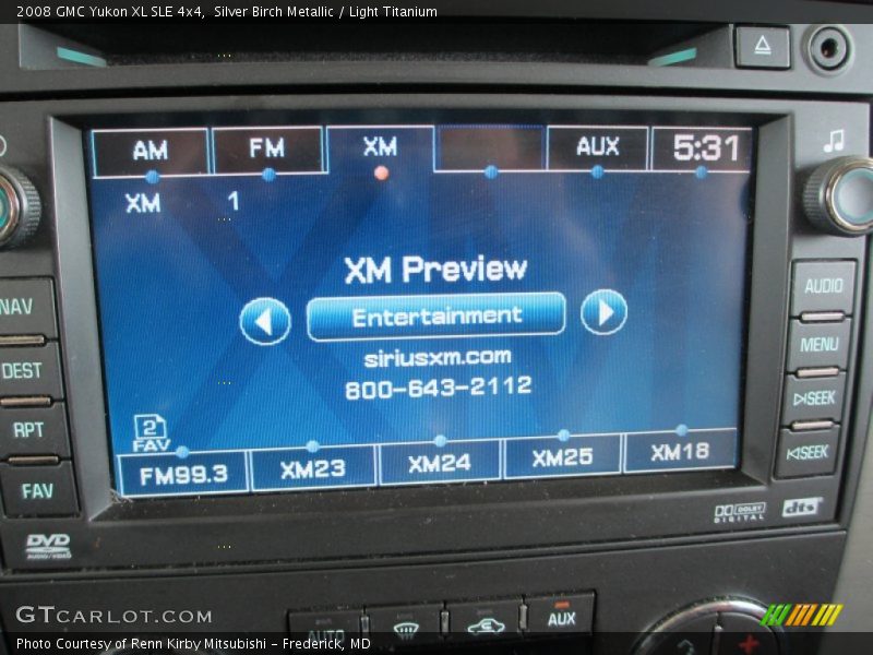 Silver Birch Metallic / Light Titanium 2008 GMC Yukon XL SLE 4x4