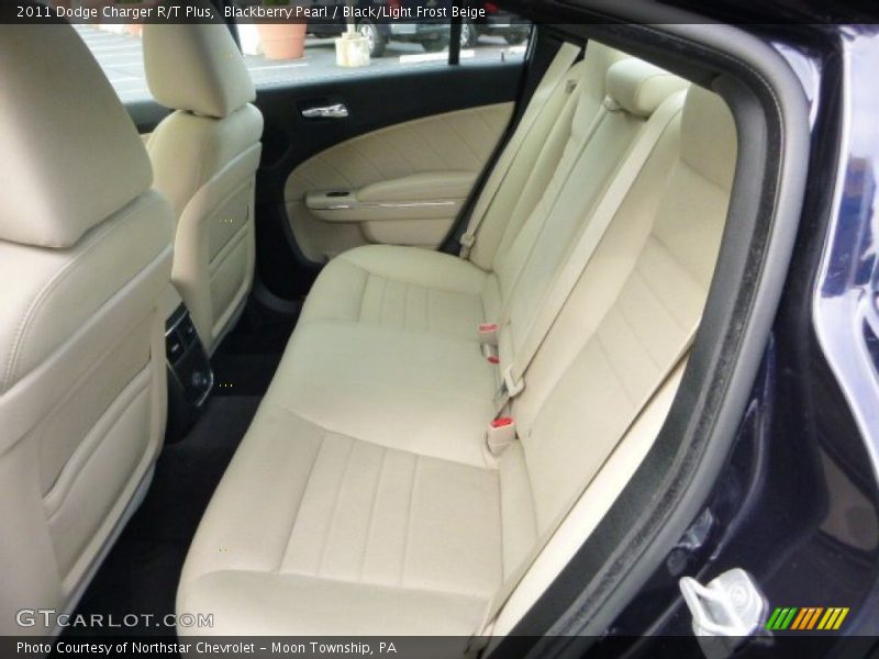 Blackberry Pearl / Black/Light Frost Beige 2011 Dodge Charger R/T Plus