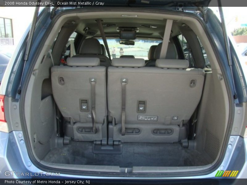 Ocean Mist Metallic / Gray 2008 Honda Odyssey EX-L