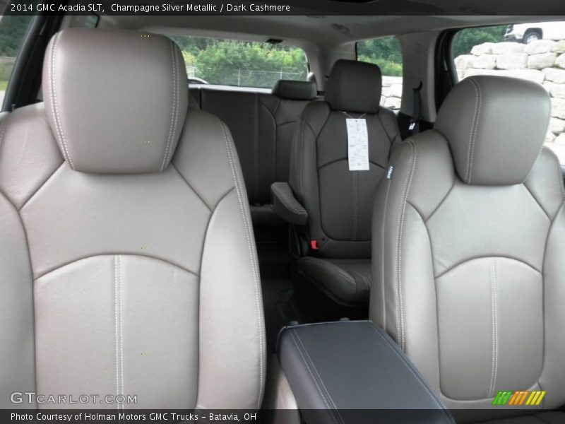 Champagne Silver Metallic / Dark Cashmere 2014 GMC Acadia SLT