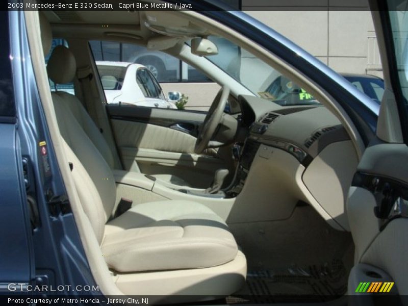 Capri Blue Metallic / Java 2003 Mercedes-Benz E 320 Sedan