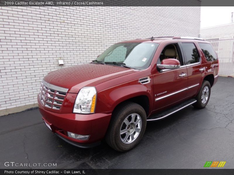 Front 3/4 View of 2009 Escalade AWD