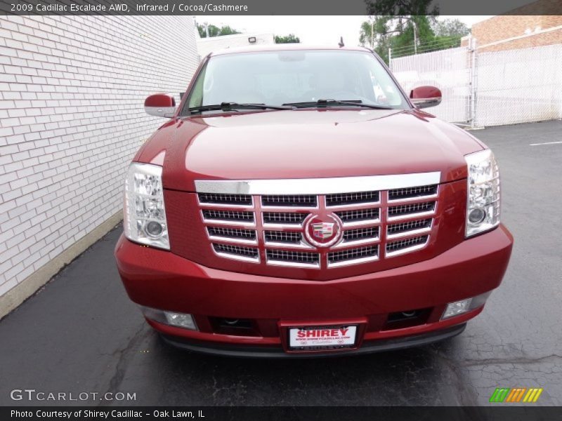 Infrared / Cocoa/Cashmere 2009 Cadillac Escalade AWD