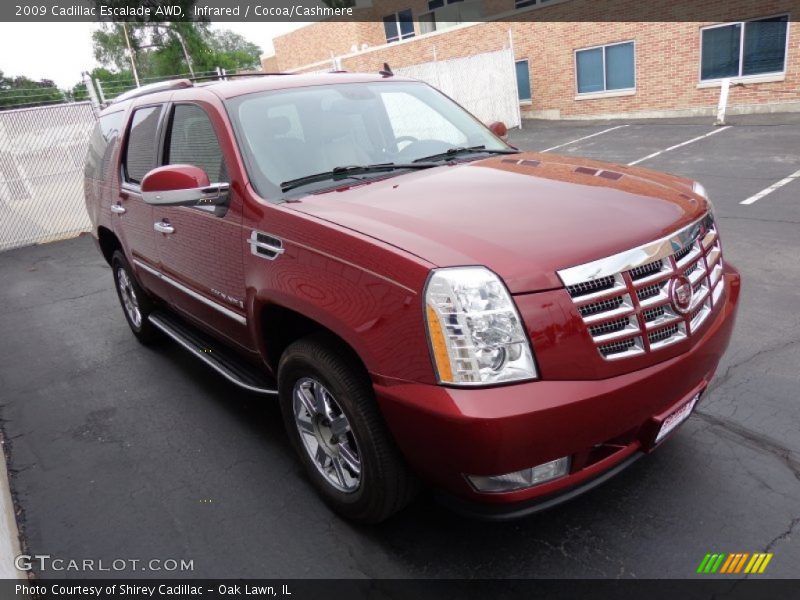 Infrared / Cocoa/Cashmere 2009 Cadillac Escalade AWD