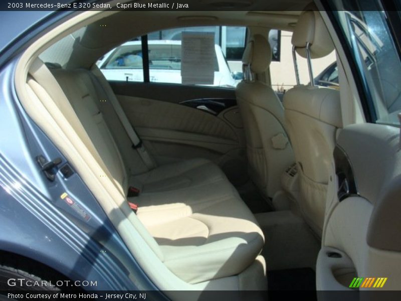 Capri Blue Metallic / Java 2003 Mercedes-Benz E 320 Sedan