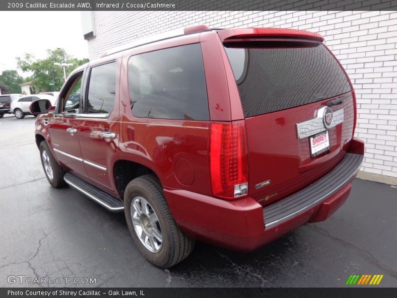 Infrared / Cocoa/Cashmere 2009 Cadillac Escalade AWD