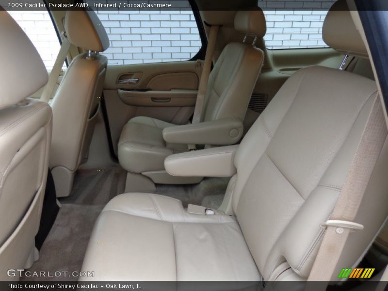 Rear Seat of 2009 Escalade AWD