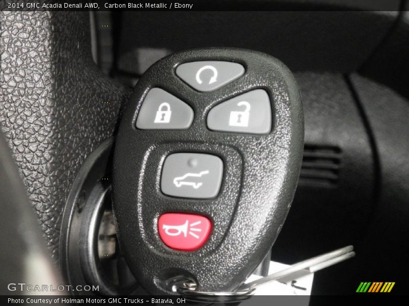 Keys of 2014 Acadia Denali AWD
