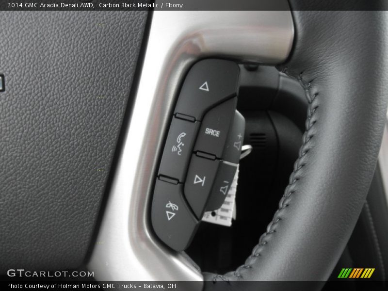 Controls of 2014 Acadia Denali AWD