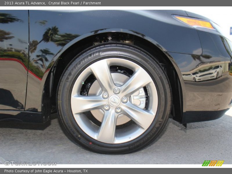 Crystal Black Pearl / Parchment 2013 Acura TL Advance