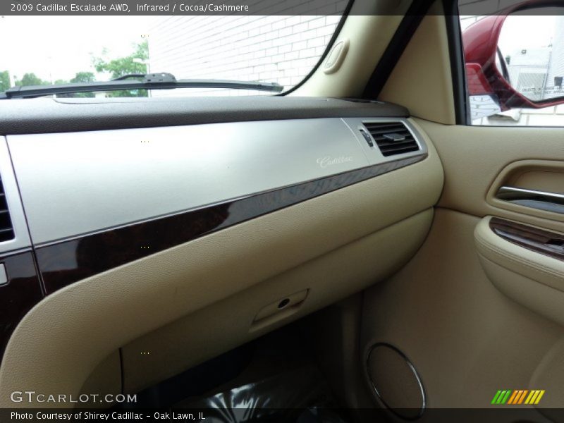 Infrared / Cocoa/Cashmere 2009 Cadillac Escalade AWD