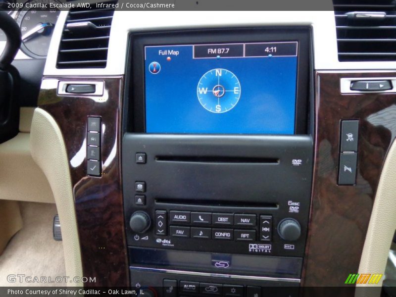 Infrared / Cocoa/Cashmere 2009 Cadillac Escalade AWD