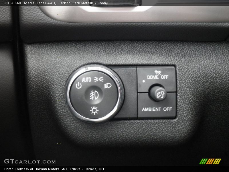 Controls of 2014 Acadia Denali AWD